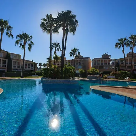Apartamento Playa Con Piscina Y Terraza En Urbanizacion De Lujo
