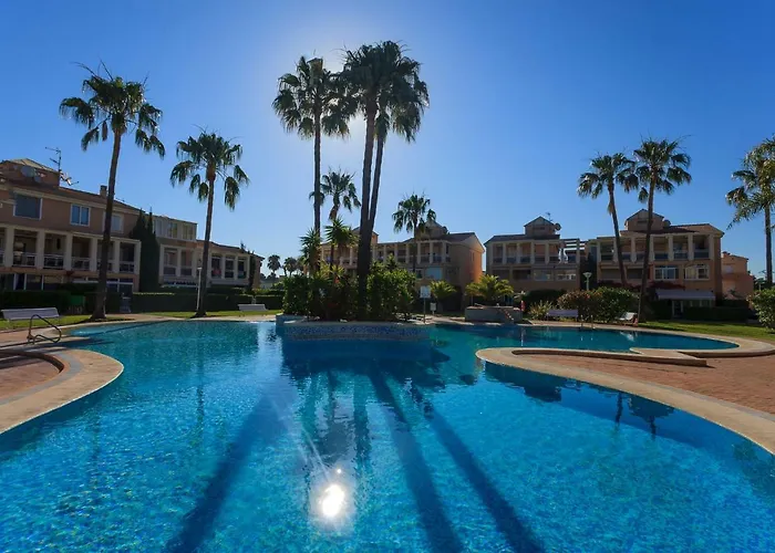 Апартаменти Playa Con Piscina Y Terraza En Urbanizacion De Lujo