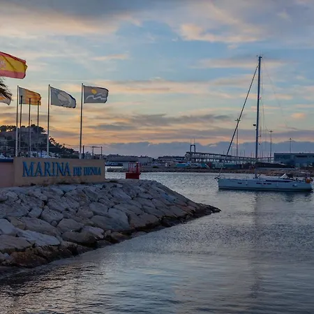 Playa Con Piscina Y Terraza En Urbanizacion De Lujo 公寓 德尼亚