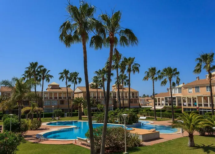 Playa Con Piscina Y Terraza En Urbanizacion De Lujo 公寓